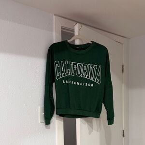 Green California San Francisco Women's Sweater